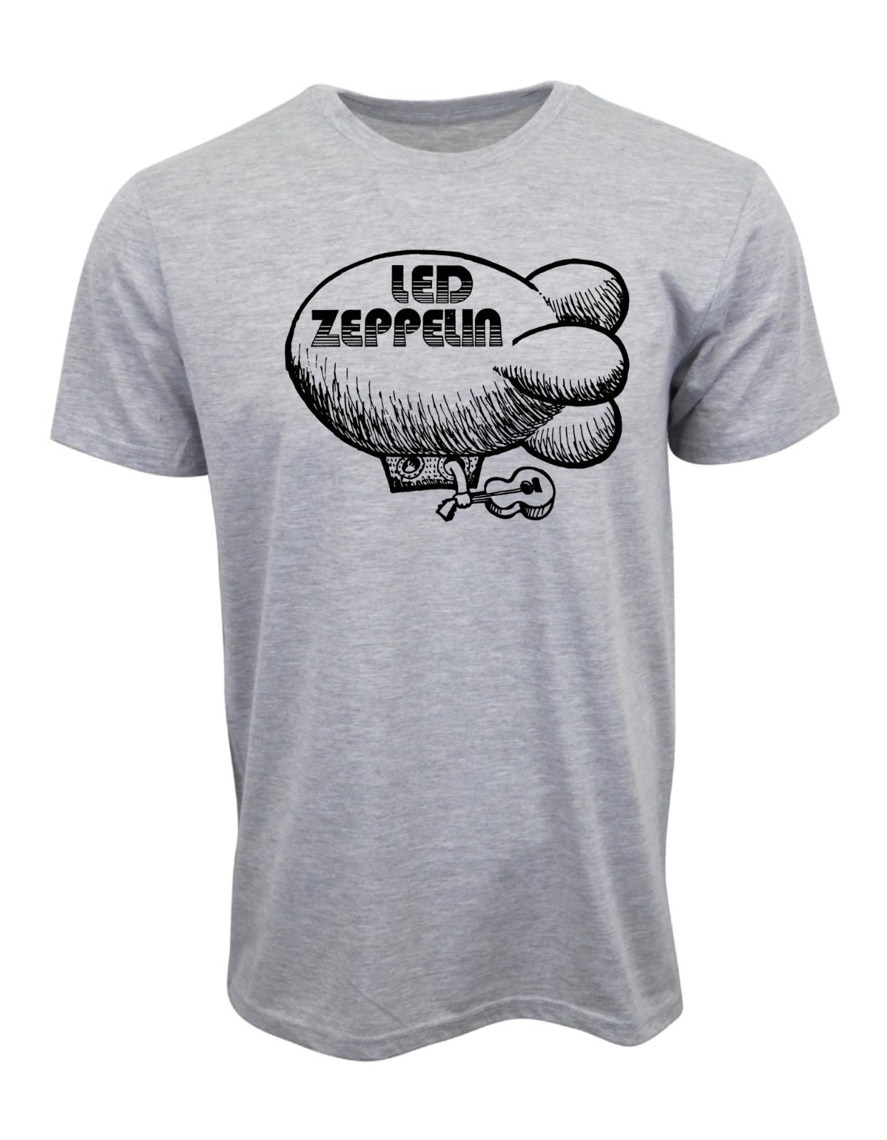 LED ZEPPELIN BLIMP GUITAR GRAPHIC T SHIRT S