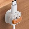 Magnetic Cable Organizer Desktop Wall-mounted Mobile Phone Data Cable Charging Cable Storage and Fixation Device, Plug Hook Fairie