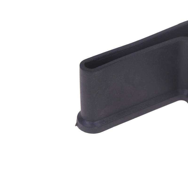 10Pcs L Type Rubber Base Non-Slip Foot Pad Slotted Angle Bar Triangle Feet Shelf Iron Bed Foot Cover Protective Rubber Sleeve