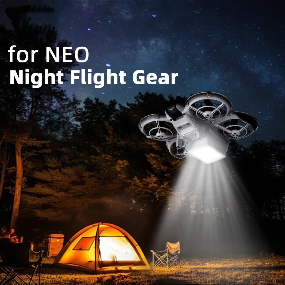 LED Night Light Stand For DJI NEO Increase Height Kickstand Night Lights Landing Gear Illuminated Kickstand Height Protector