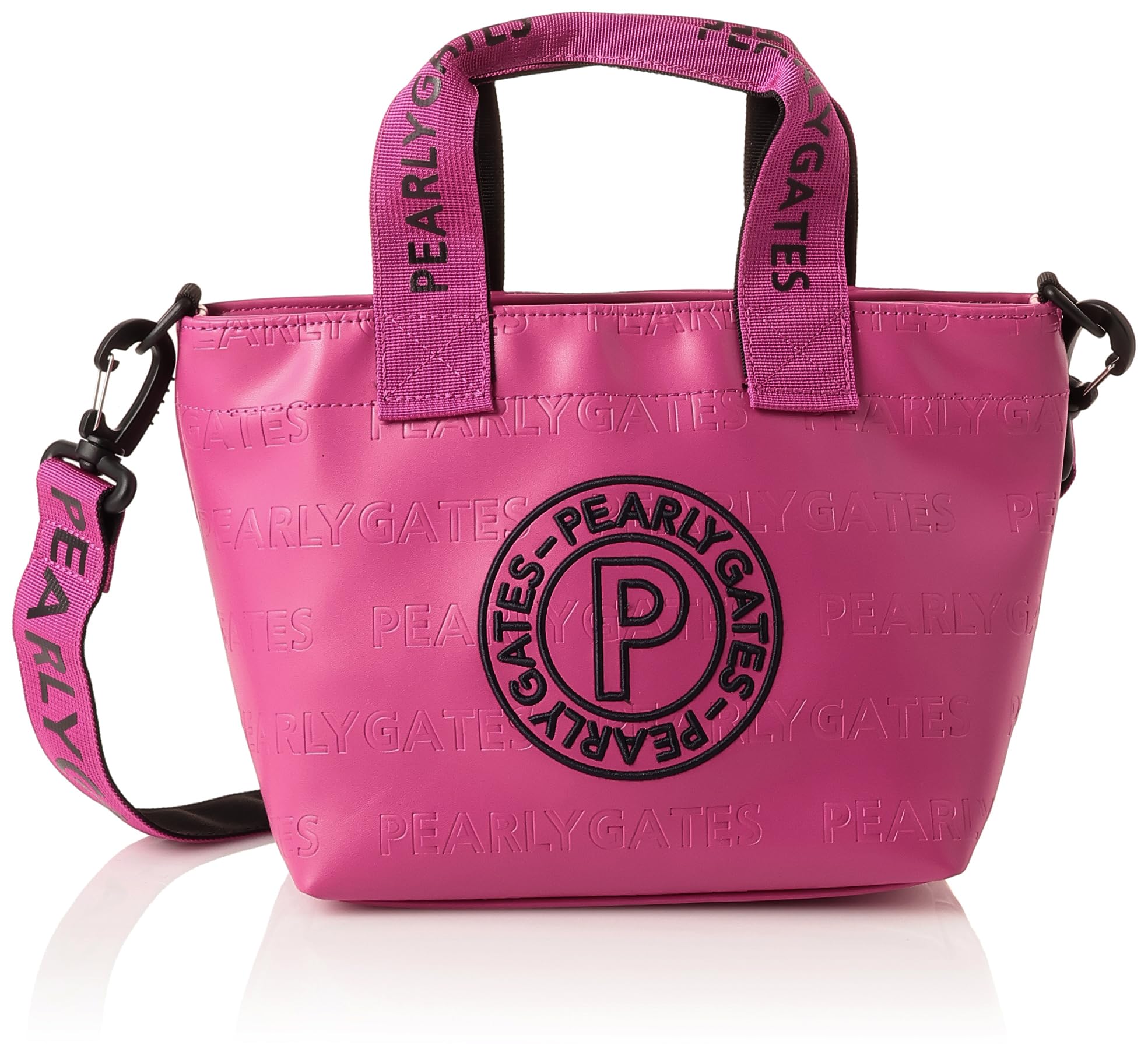 

[Pearly Gates] Unisex Cart Bag Circle Logo Cart BAG 053-3281004 090Pink FR
