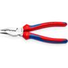 Knipex Needle Nose Combination Pliers Chrome Comfort Handle 185mm 0825-185