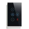 Zigbee Smart Wifi Fan Light Switch EU/AU Ceiling Fan Lamp Switch Smart Life APP Works With Alexa Google Home