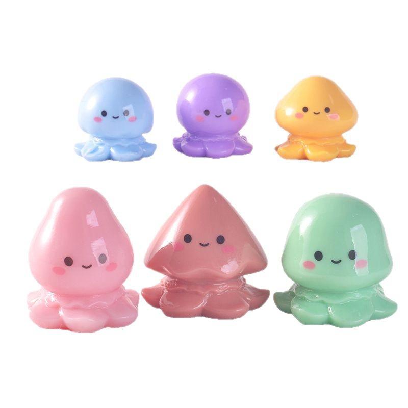 Niedliche Quallen Meerestier Dekorationen, Unterwasserlandschaft Harz Accessoires und kleine Ornamente