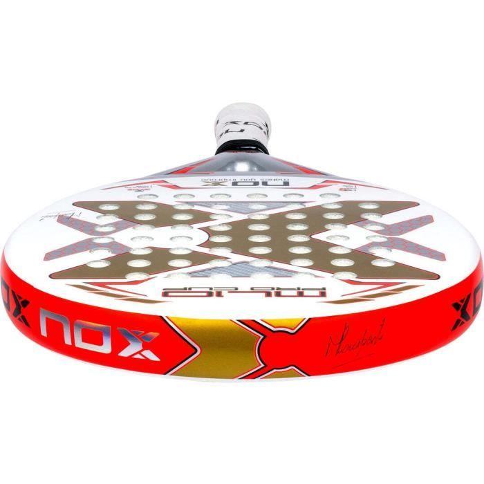 Raquette de padel - Nox - ML10 Pro Cup - Blanc/Rouge - Taille Unique - Confortable et Durable