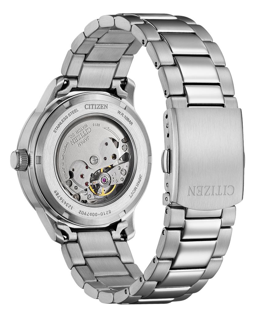 Citizen Automatic Sapphire Stainless Steel Watch NJ0191-83L