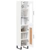 VidaXL Highboard White 34.5x34x180 Cm Engineered Wood 3199513