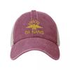 Magnum PI VM02 Da Nang Denim Baseball Cap Gold Running Hippie Breathable Trucker Hat FeUnisex Unisex Fashion Print Baseball Caps
