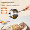 Wutuo Stainless Steel Long Handle Oil Pot with Anti-Scald Handle