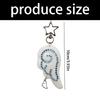 Unique Charm Themed Key Chain Backpack Ornament Artistic Wing Shape Phone Chain Elegant Decoration
