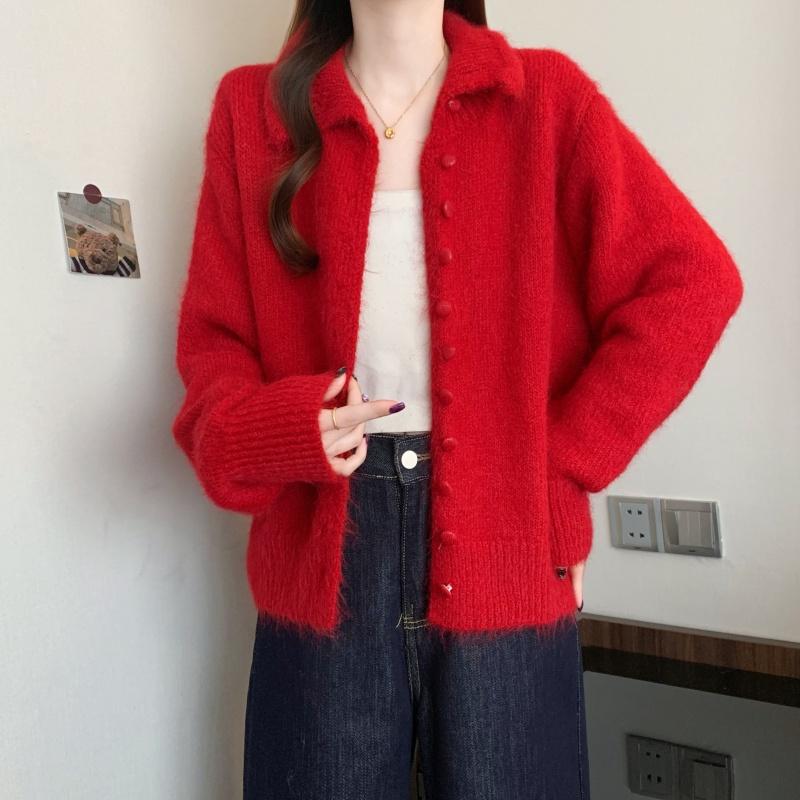 Oversized Womens Knit Sweater Winter Korean High Neck Rolled Edge Thick Warm Pullover Plus Size