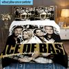3-teiliges Ace Base Bettwäsche-Set, inklusive 1 Bettbezug und 2 Kissenbezügen. Perfekt für Schlafzimmer, Wohnheim, Große Größe Fan Weihnachtsgeschenk