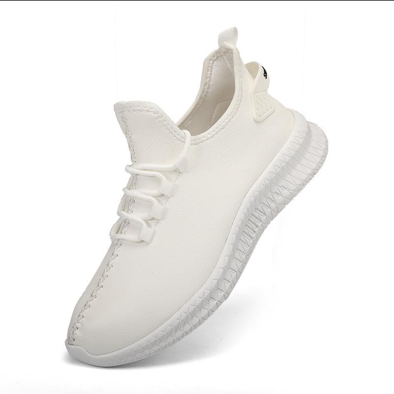 

2025 кожаные зеленые туфли 2024 осень и зима большой размер 47 мужские и женские белые туфли спортивная и повседневная обувь 40