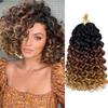 10”Gogo Curl Crochet Hair Short Curly Crochet Hair for Women Pre Looped Ocean Wave Crochet Hair Water Wave Crochet Braiding Hair