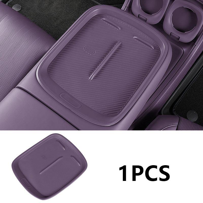 Soft Silicone Car Storage Box For Leapmotor B10 Accessories 2026 2025 Wireless Charging Protect Case Block Dust Panel Container