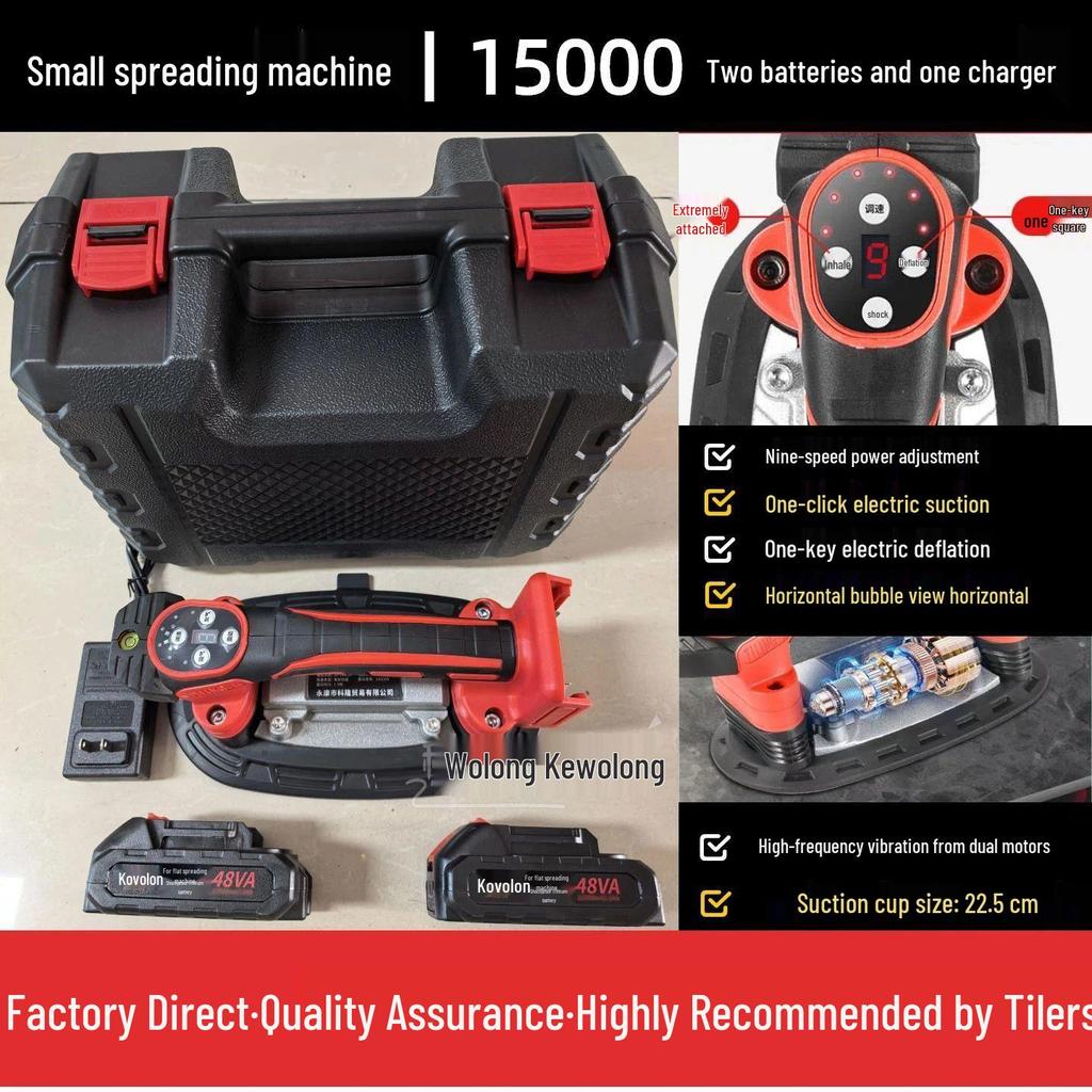 High-Frequency Electric Tile Leveling and Laying Tool for Wall and Floor