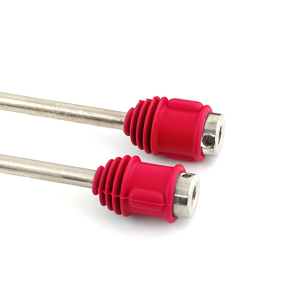 2PCS Steel Front and Rear Driveshaft CVD Drive Shaft 5451R Replacement for Traxxas E Revo E Maxx T Maxx Revo 1 10