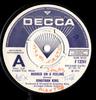7inch Record JONATHAN KING  Hooked On A Feeling F13241PROMO DECCA 1971 UK Pop Used