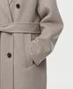 Musinsa Standard Woman Women'S Cashmere Blend Handmade Double Coat [Oatmeal]