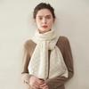 Damen 100% Reines Kaschmir-Schal - Modischer Unifarbener, Warmer Gestrickter Nackenschal für Herbst und Winter