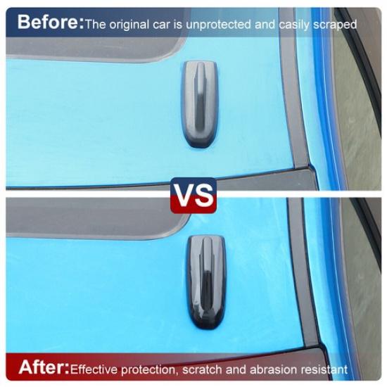 Black Antenna Shark Fin Cover Trim For Silverado Tahoe Suburban SIERRA YUKON 19+