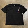 Pure Cotton Double Thread Loose Fit Short Sleeve Tshirt For Couples American Retro Style Unisexs Casual Unisexs Summer Top