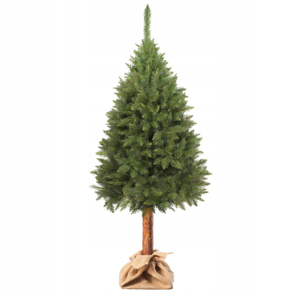 KADAX Choinka Na Pniu sztuczna 160 cm Świerk Naturalny