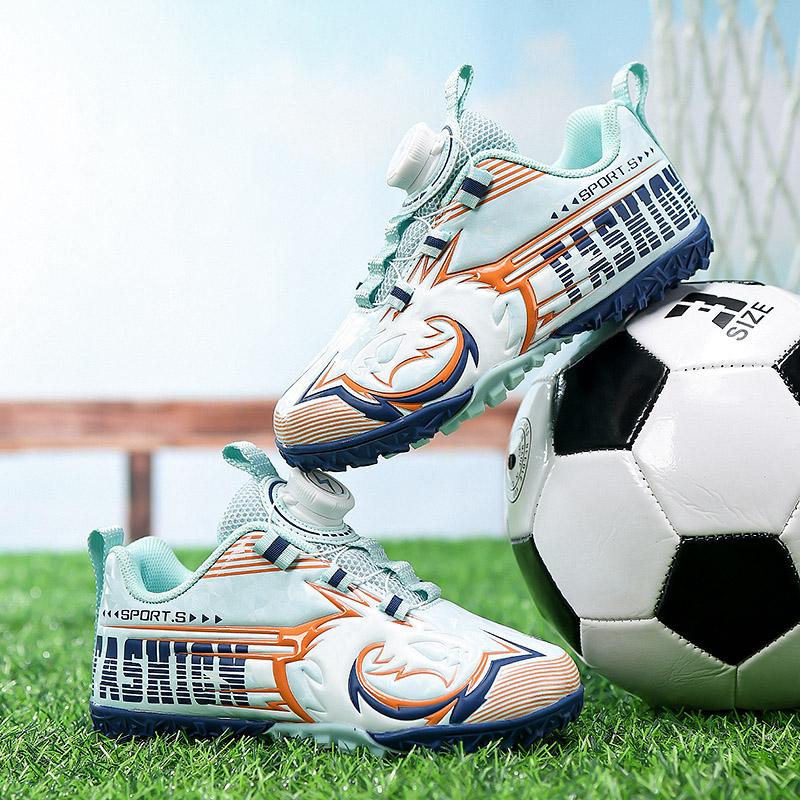 New Football Boots Ultralight TF Sneakers Soccer Shoes Non-Slip Boys Girls Professional Match Comfortable Sports Shoes Unisex