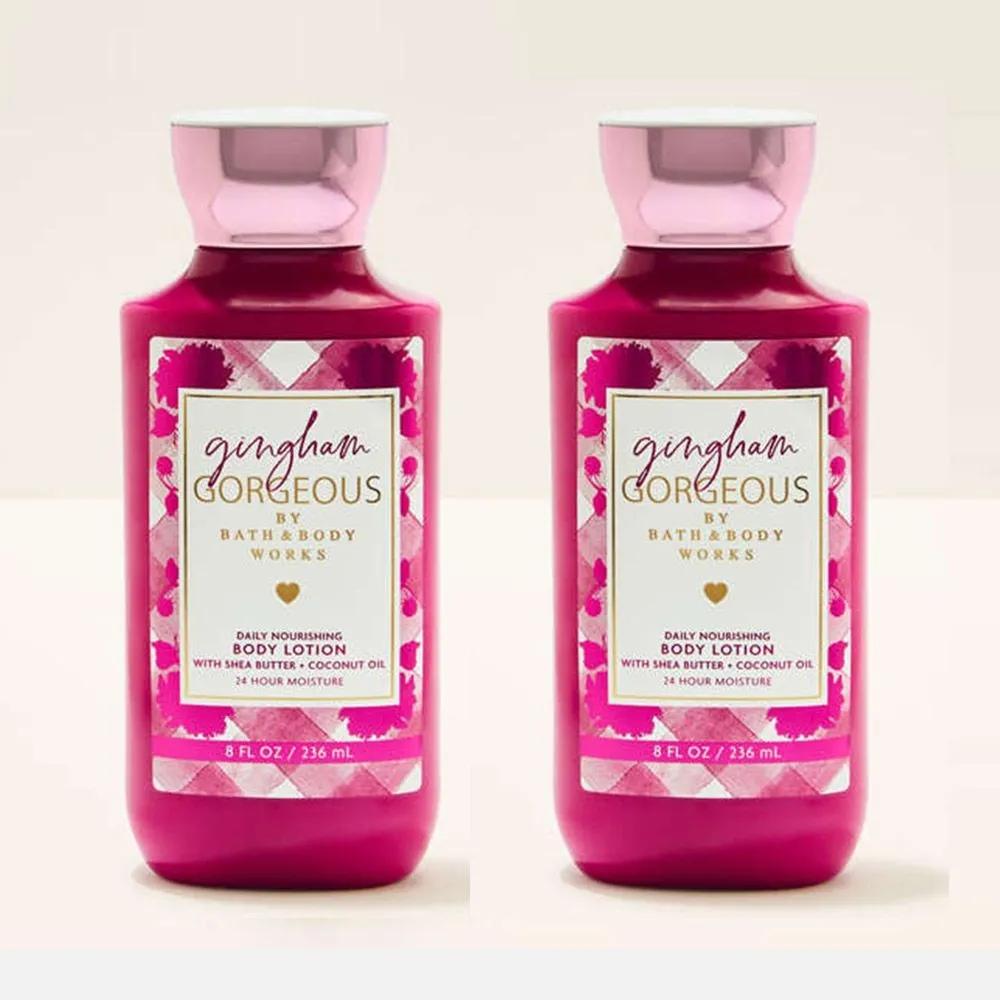BBW Bath & Body Works Ежедневный питательный лосьон для тела 236 мл x2 Gingham Gorgeous