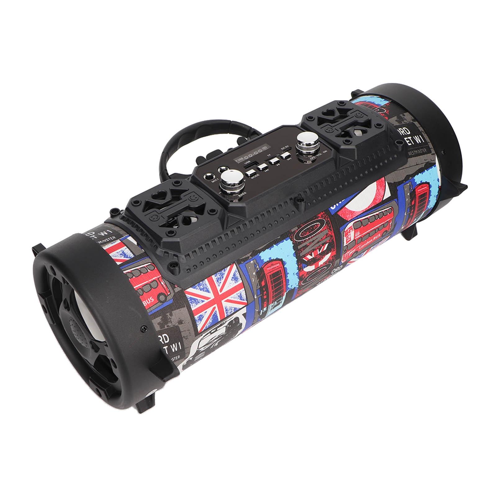 

Сабвуфер Bluetooth-колонка Hi-Fi звук Регулировка громкости Портативная беспроводная Bluetooth-колонка для дома и улицы 20 Вт