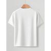 European Sizes Men'S T-Shirt Summer Short-Sleeved Thin Top Trendy Fashion Slim Fit Slimming Daily Casual Versatile  Stamping Tiger Head Pattern
