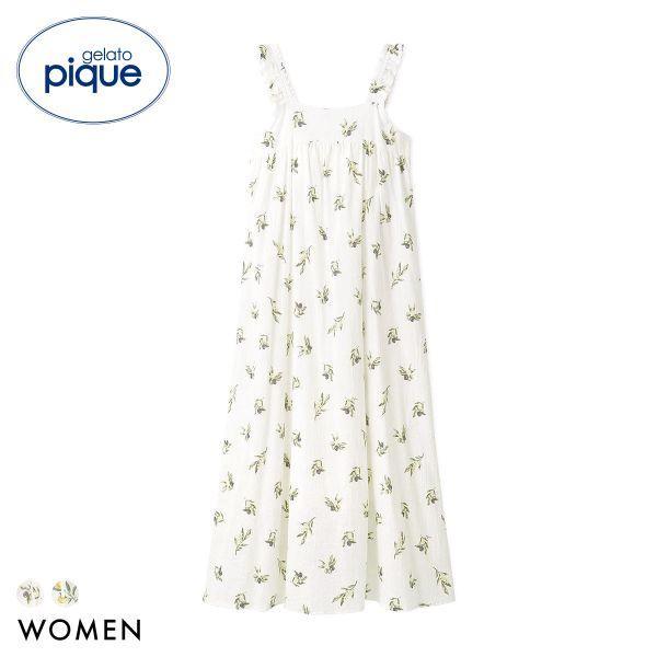 gelato pique women s fruit small flower pattern cup-in cami dress gelato pique pajamas room wear gelato pique