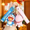 Doraemon Blue Cat Keychain Ring: Cute Robot Companion for Bags & Cars