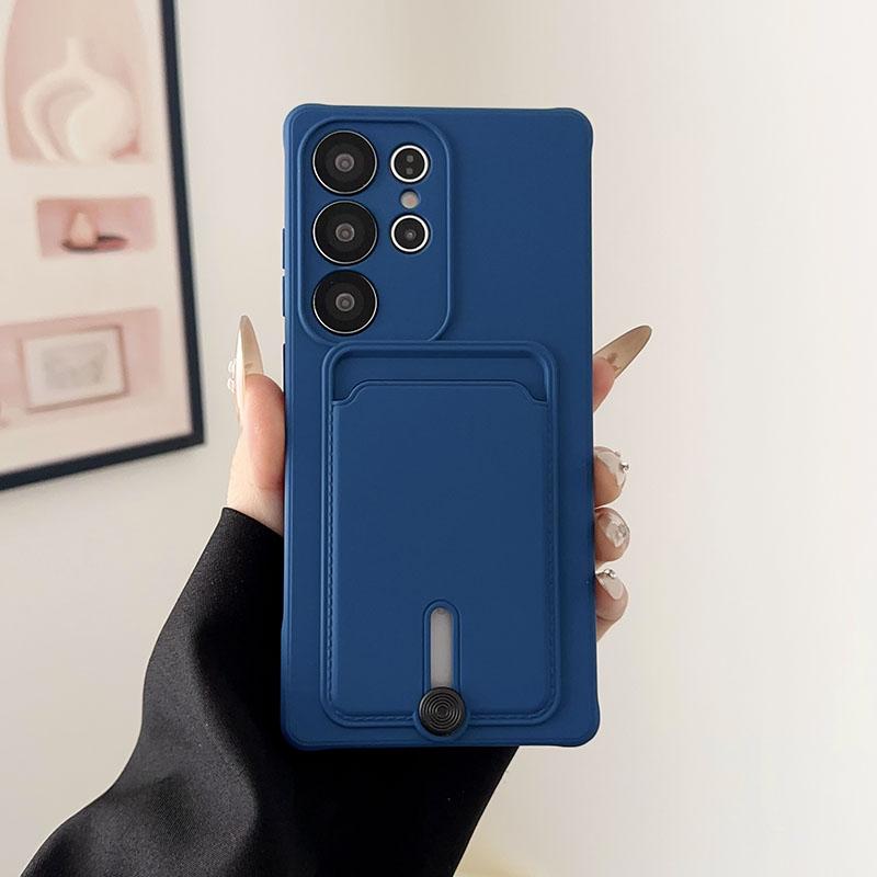 Kaarthouder Portemonnee Telefoonhoesje Voor Samsung Galaxy S26 S25 Ultra S24 Plus S23FE A36 A56 A07 A17 A57 Schokbestendig Zacht Hoesje For A36 5G