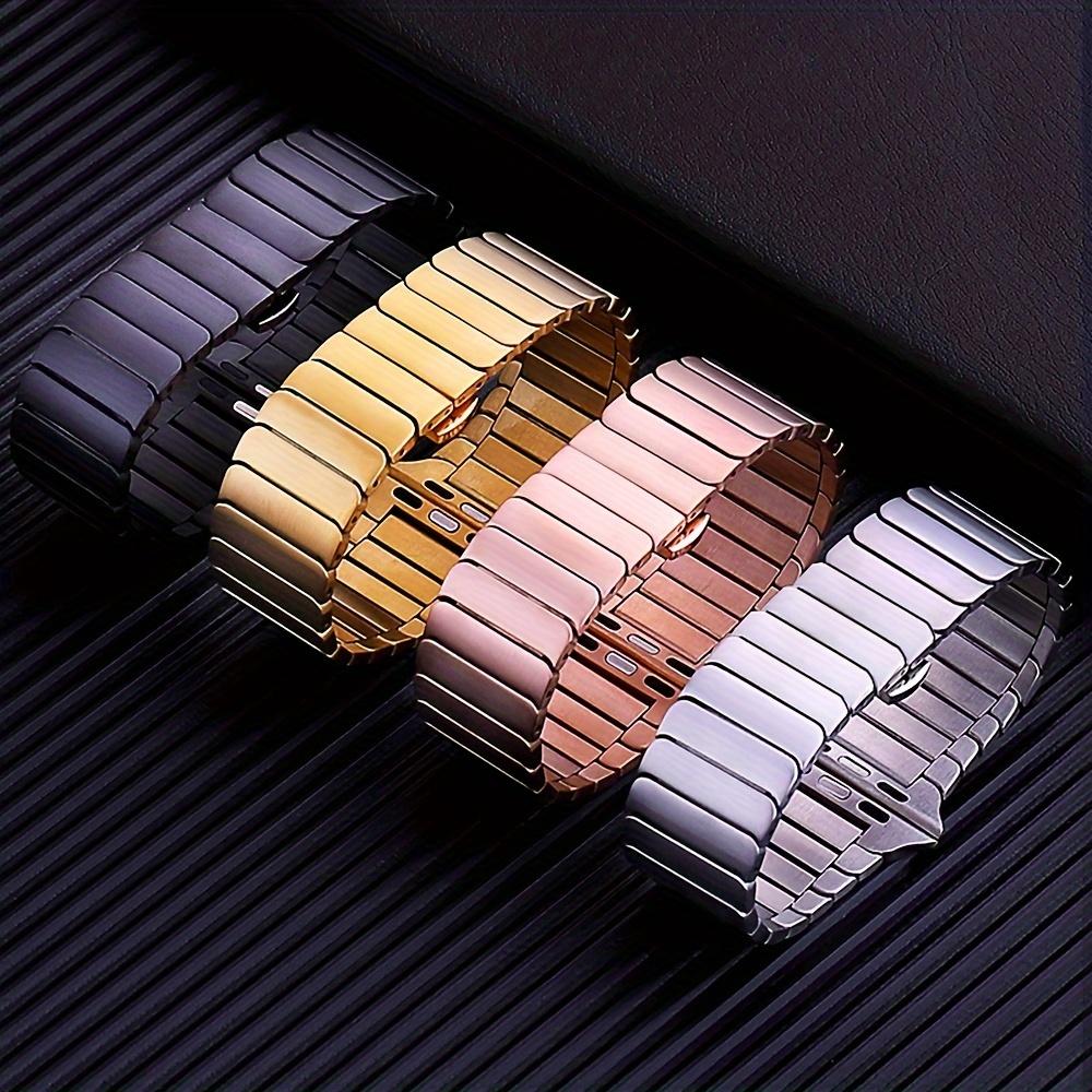 Bracelet Strap For Watch Band 40 46 42 44 45 49mm Stainless Steel Wristband For iWatch Series 11/10/9/8/7/6/5/4 SE 3 Ultra