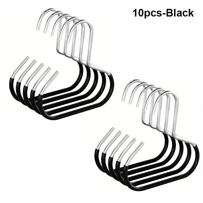 Durable Circle Ring Hat Hanger Versatile Steel Caps Round Hooks 5/10pcs Non-slip Hat Storage Hook Scarf Towel Tie Hanging Rack