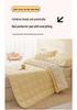 Summer Thin Mattress Pad & Blanket - Breathable & Soft Protector for Dorm, Hotel, and B&B Single Beds.