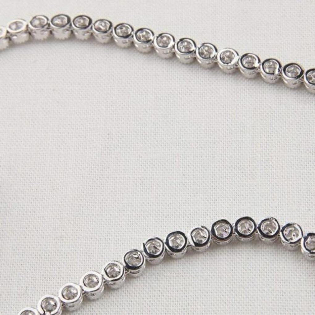 Atria One-Line One Tennis Gorgeous Women's Fashion Necklace AAANETN0003