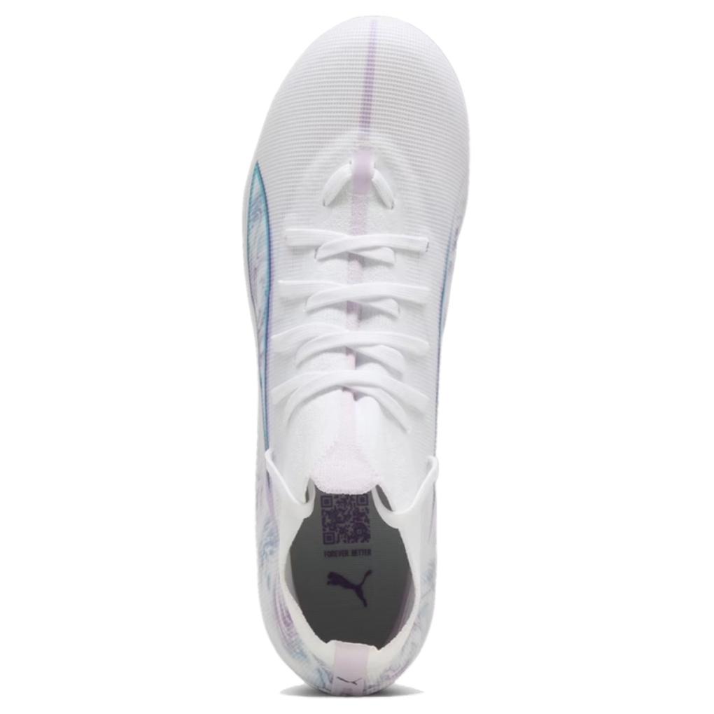 Puma Ultra Match+ 5 FG AG Brilliance Pack Women Sneakers White Black Spring-Lavender 108179-01