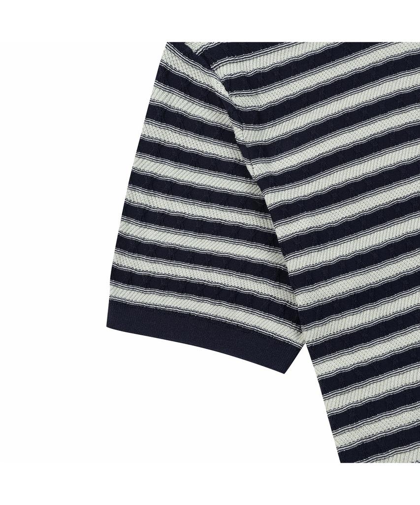 BRENTWOOD [Liberty] Washable Bold Unique Polo Neck Sweater Brwam26521Nyx