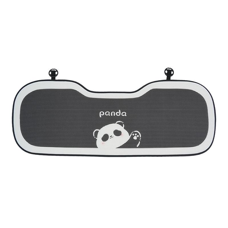 Blue Rain Honeycomb Panda Car Seat Cushion: Universal, High-End, All-Season Pad & Cover