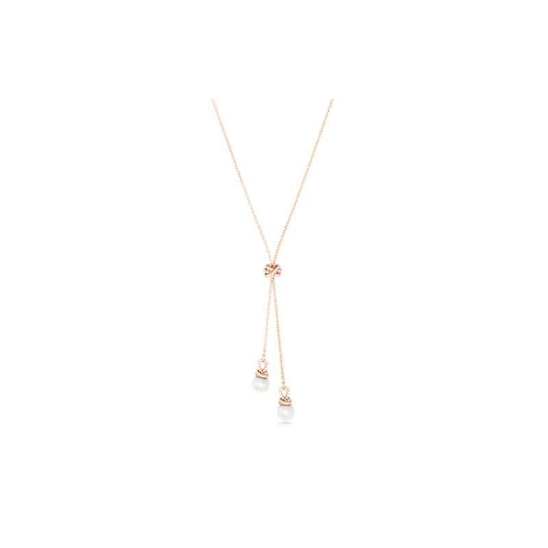 Swarovski Originally Pearl Pendant Rose Gold Tone Necklace Women necklace 5669521