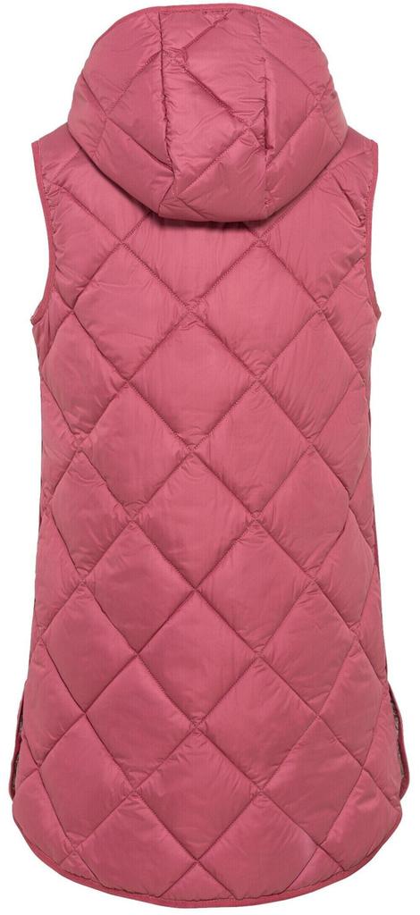 Winter Jacket Camel Active Longweste with Hood Made of Recycled Polyester (360330-2F41) (360330 2F41 56) Rosewood