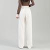 Baleno Damen Strickhose mit seitlichem Print und Kordelzug, optional mit Fleece-Futter