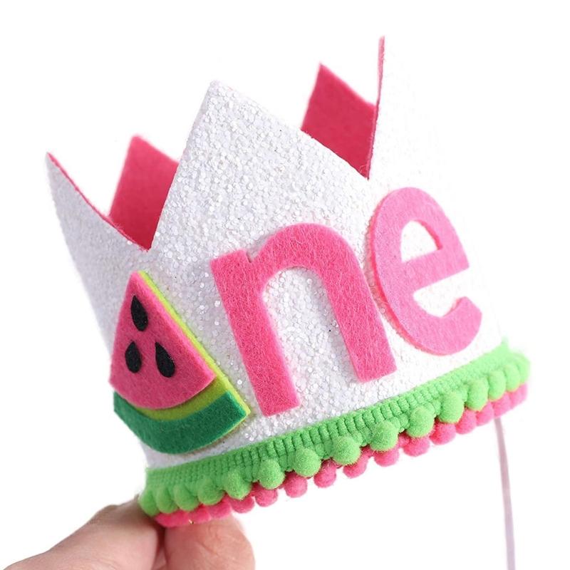Comfortable First Birthday Party Hat Unisex Baby First Birthday Party Hat Beautiful Baby Hat for Parties Favor
