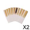 2x10 Pieces Soprano Saxophone Reeds for Woodwind Instrument Sax Player