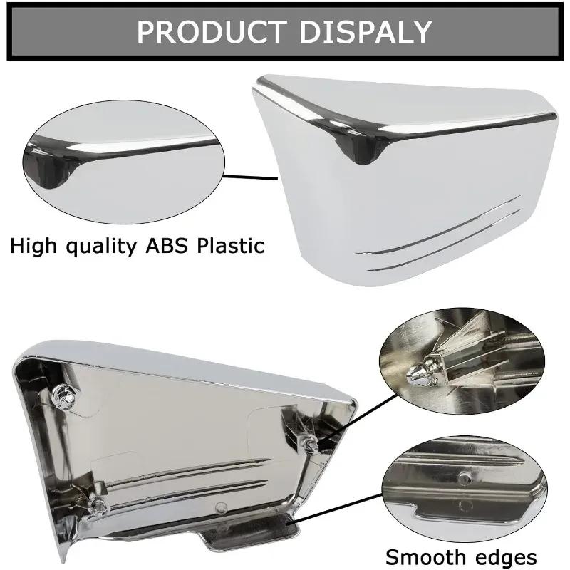Motobike accessorie Body side cover for Honda VTX1800C VTX 1800 C   2002-2008 Motorcycle Left & Right Battery Side Cover