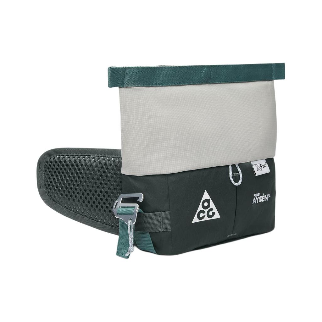 New Nike Acg Aysen 3L Waist Bag Vintage Green/Light Iron Ore/White DV4051-338