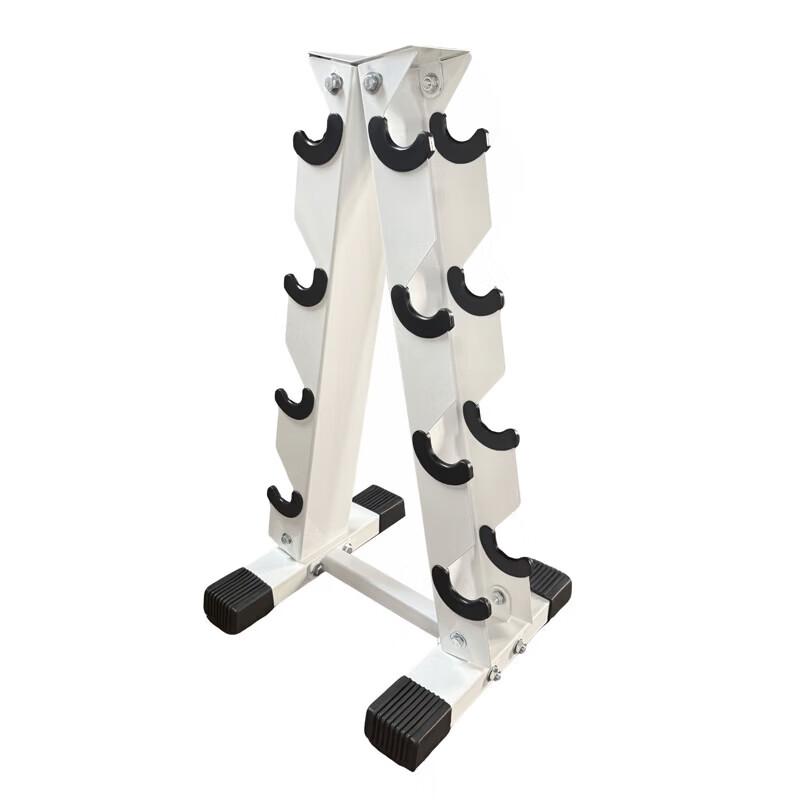 Jieruit Rubber-Coated Hex Dumbbells & Racks