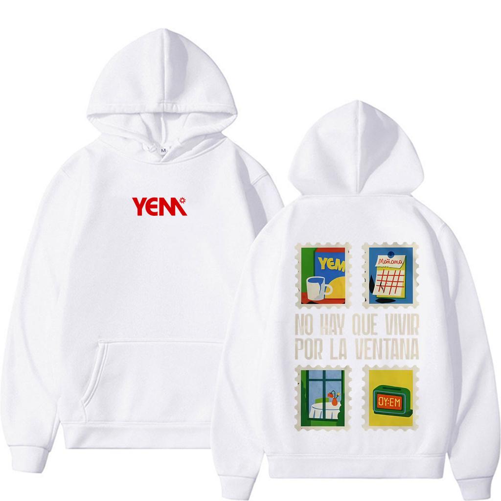 Morat Yem No Hay Que Vivr Por La Ventana Sweatshirt Men Women Fashion Hip Hop Streetwear Hoodies Hoody